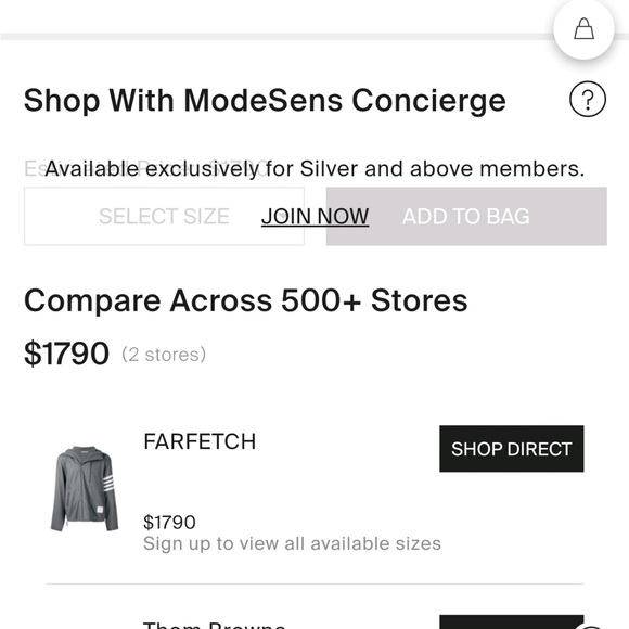 Thom Browne double zip Raglan jacket - Picture 4 of 6